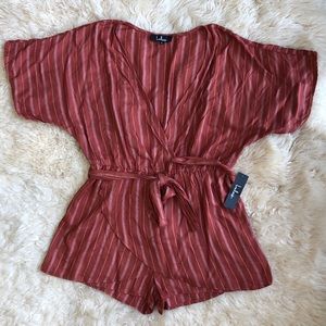Lulu’s Climb Aboard Striped Romper